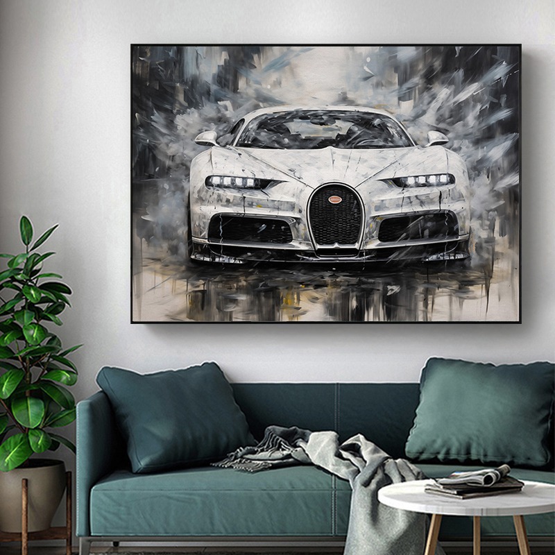 Pittura a olio vintage stile a - Luxury Lifestyle Cars recensione e prezzo