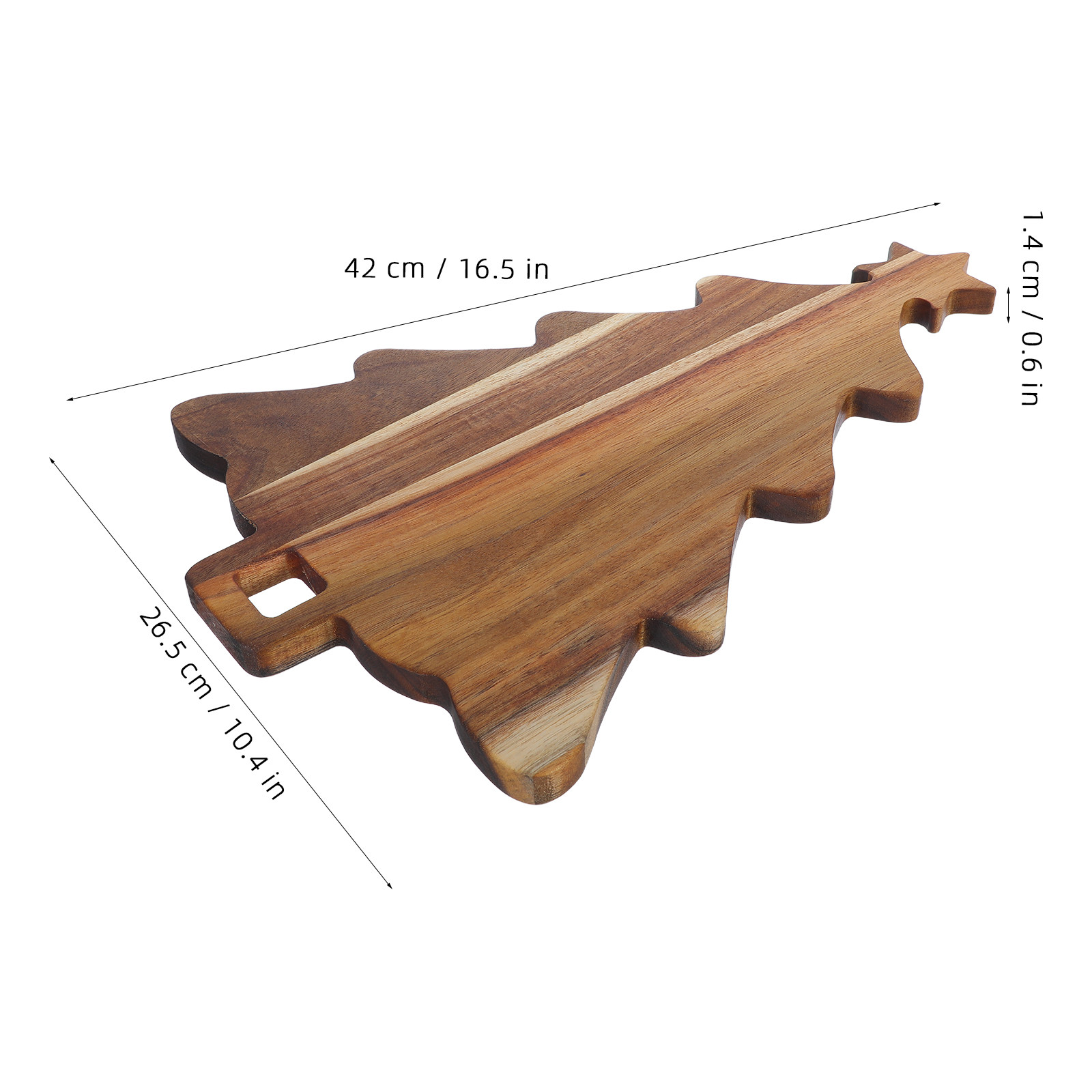 Tagliere in Legno a Forma di A - Wooden Serving Tray recensione e prezzo