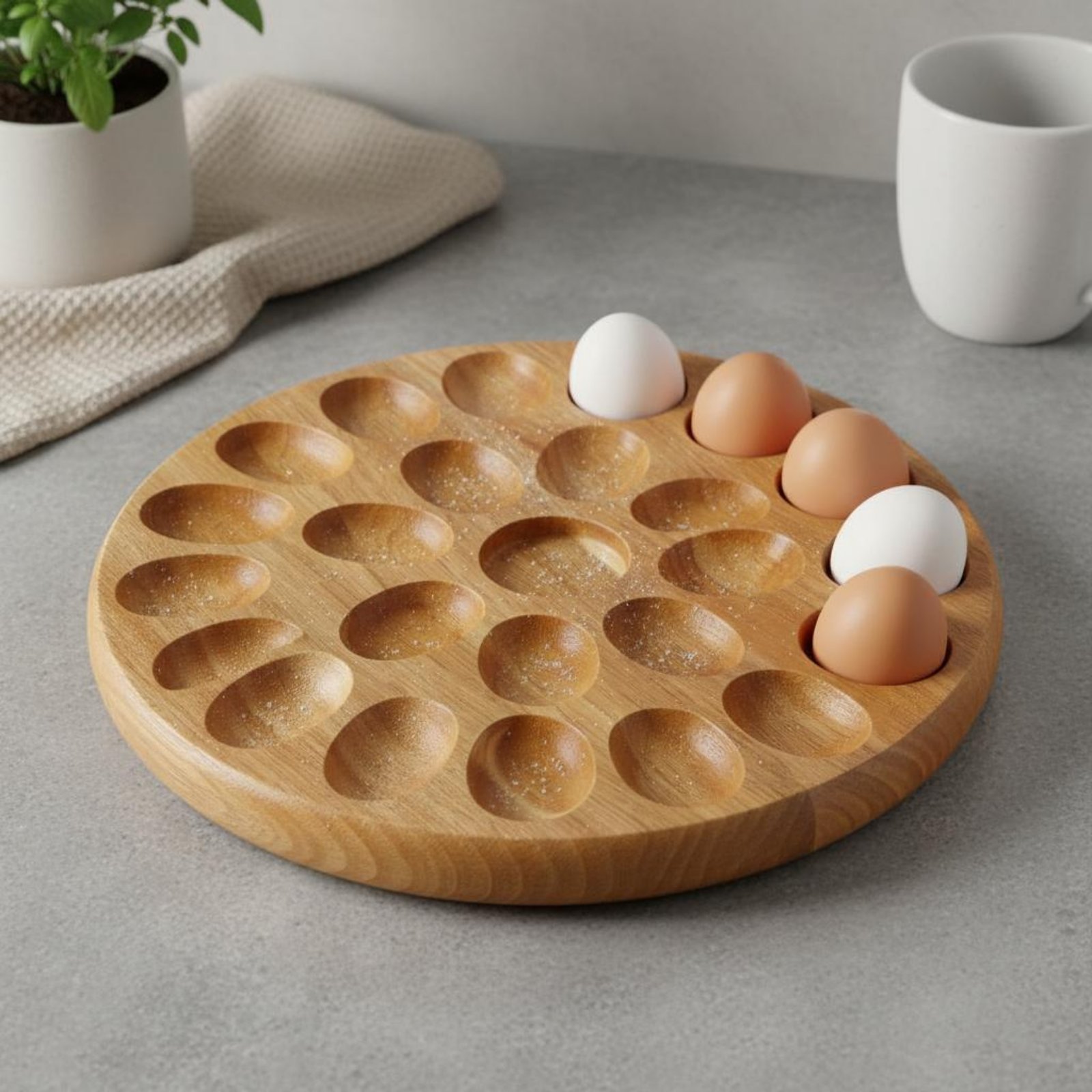 Vassoio Ovale Reversibile in L - Wooden Serving Tray recensione e prezzo