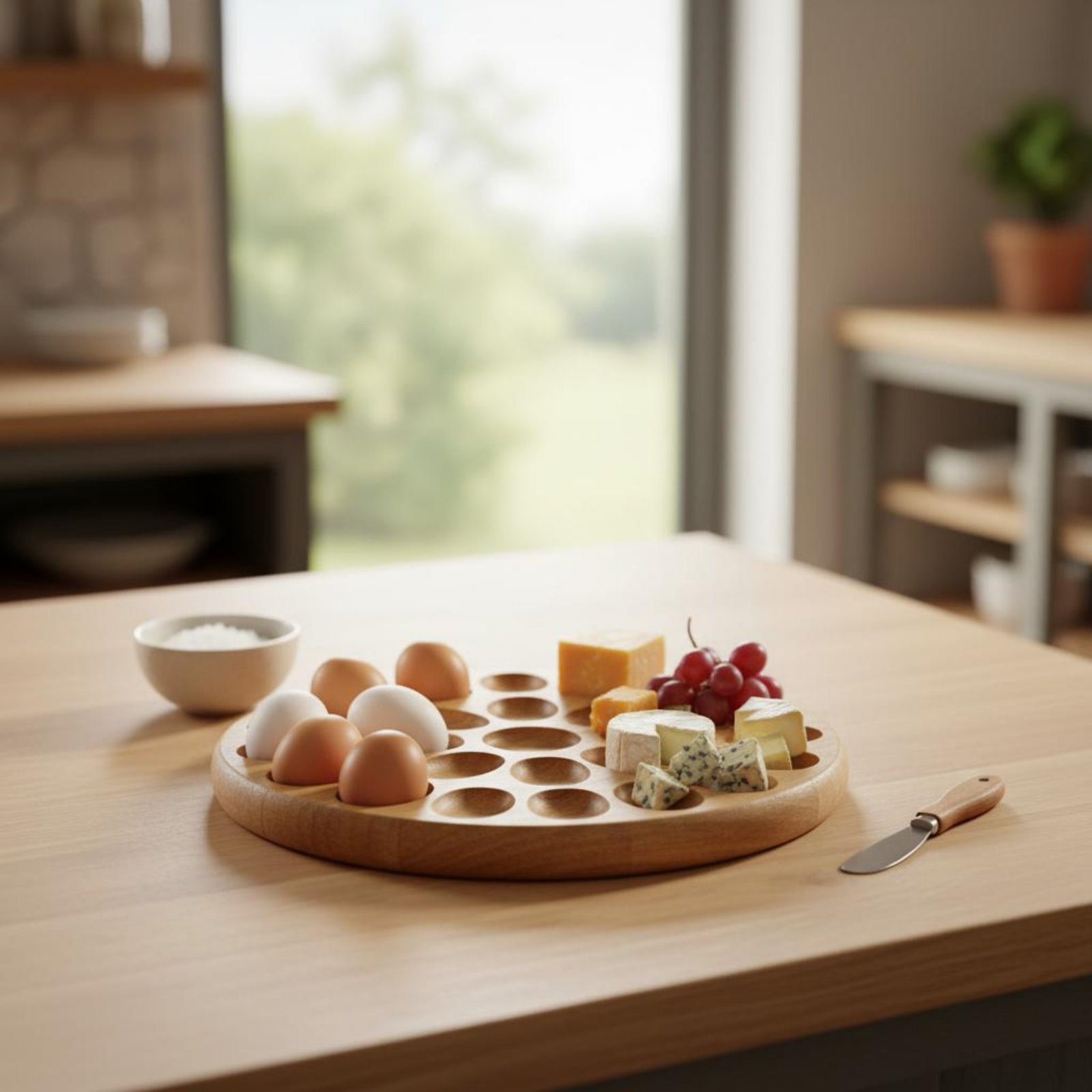 Vassoio Ovale Reversibile in L - Wooden Serving Tray recensione e prezzo