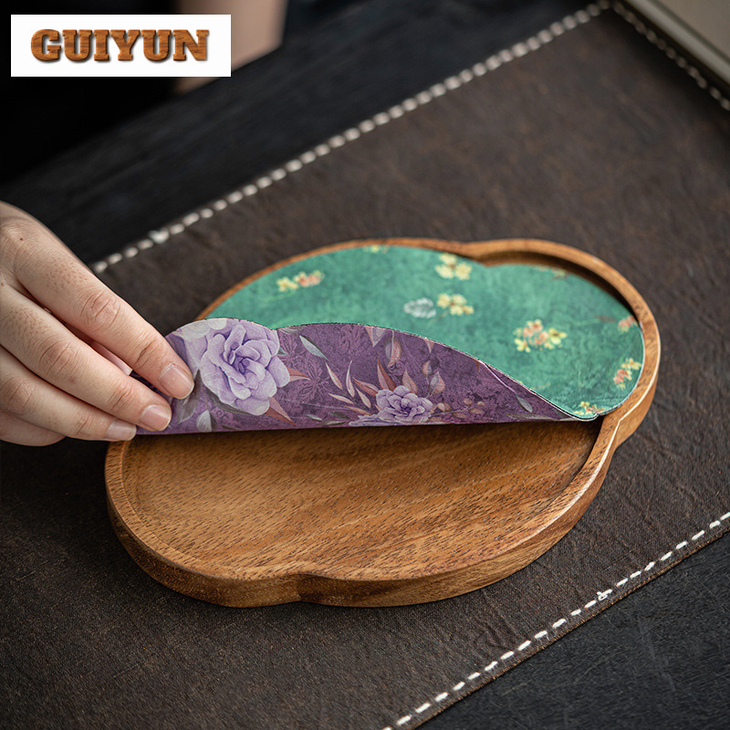 Vassoio da tè in legno di noce - Wooden Serving Tray recensione e prezzo