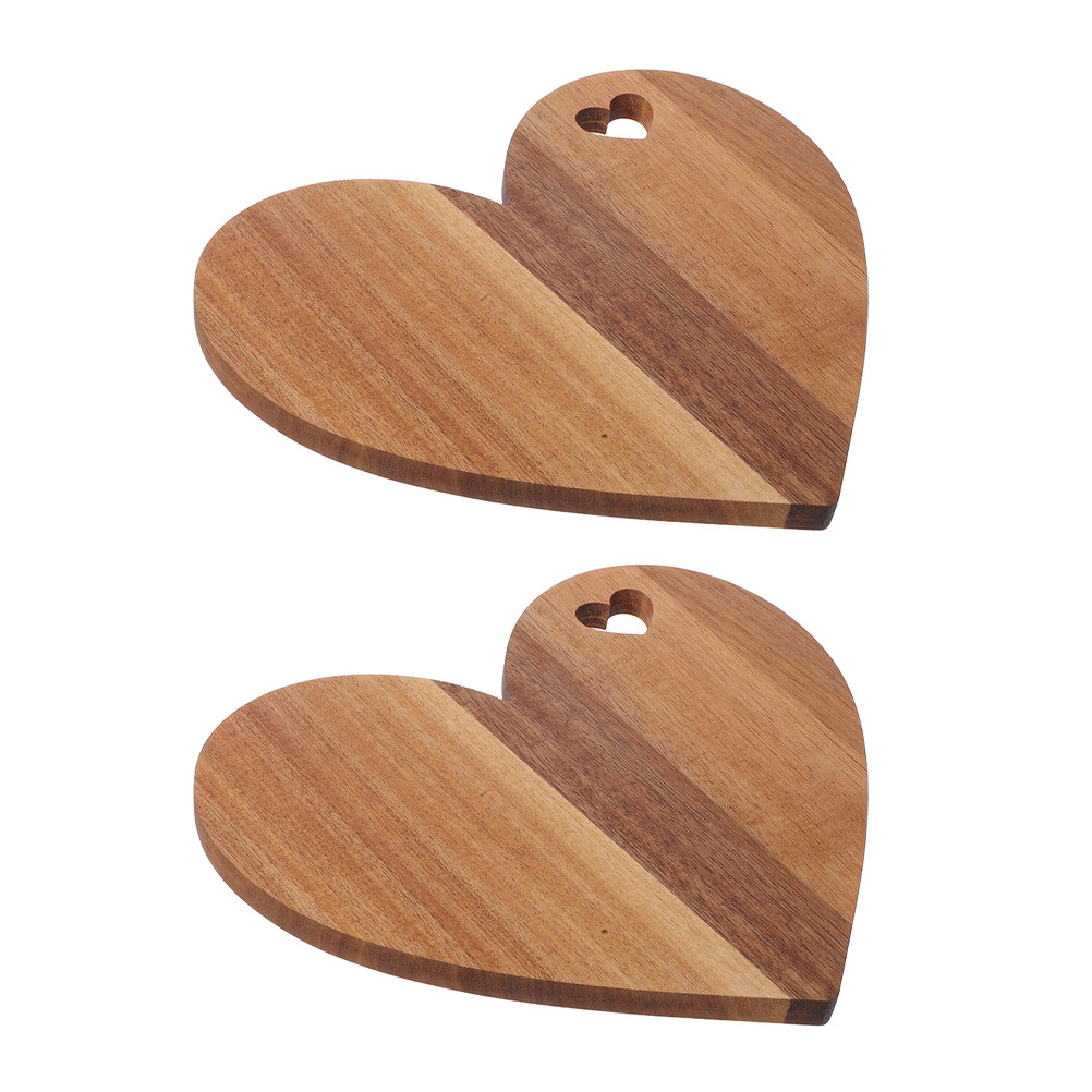 2 Pezzi di Taglieri in Legno a - Wooden Serving Tray recensione e prezzo