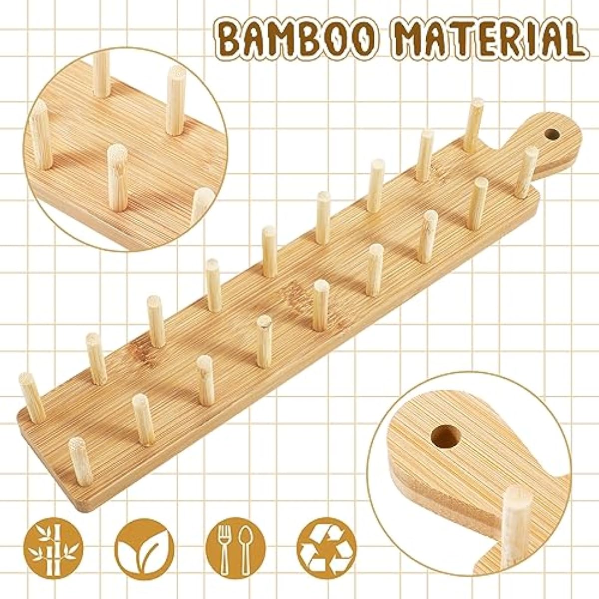 Set di 4 Supporti per Tacos in - Wooden Serving Tray recensione e prezzo