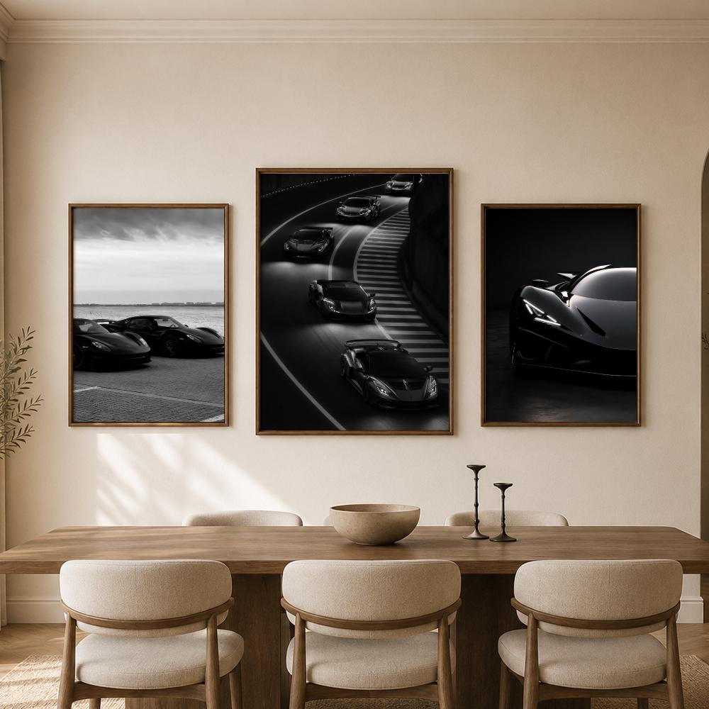 Poster Grafico Monocromatico d - Luxury Lifestyle Cars recensione e prezzo