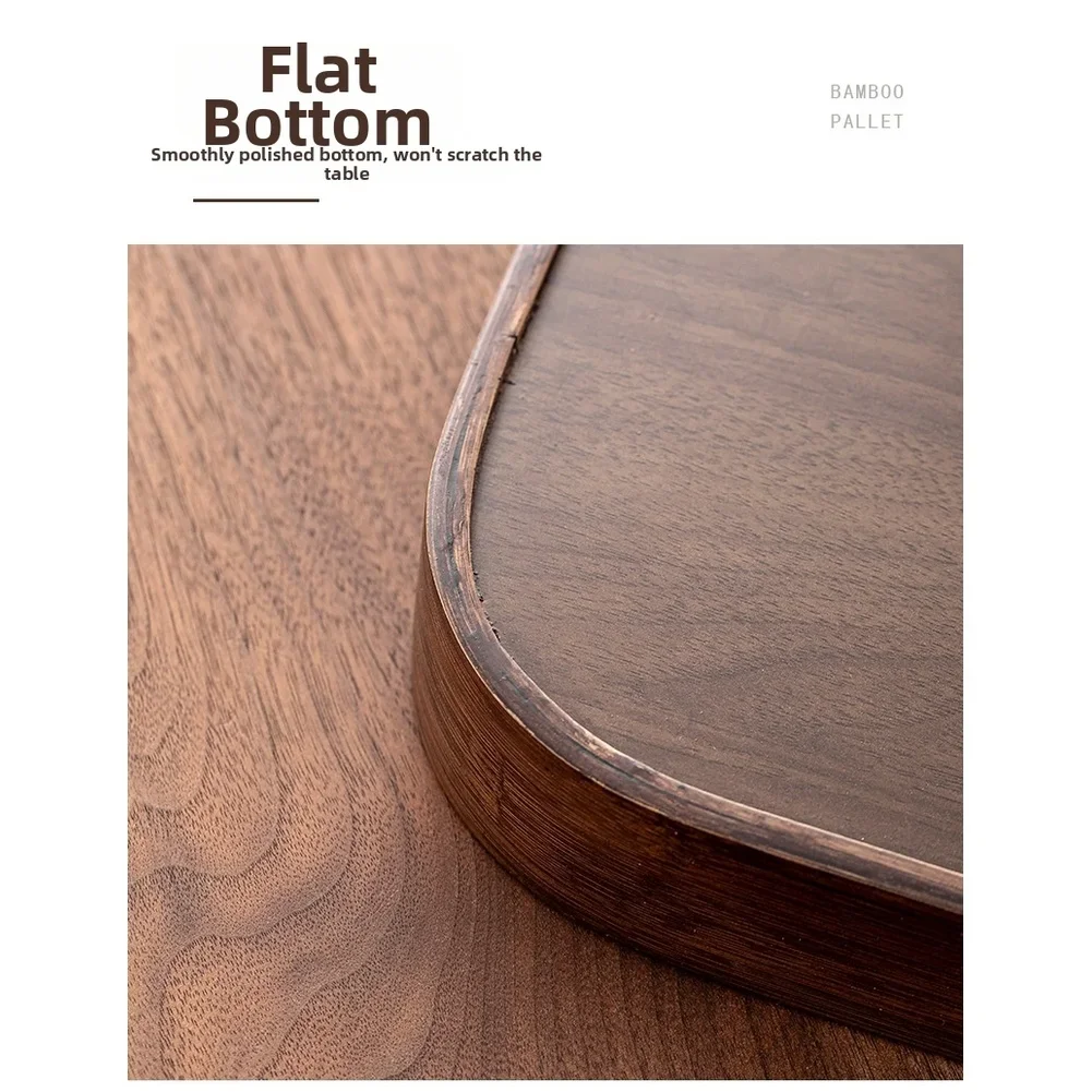 Vassoio da tè in legno con man - Wooden Serving Tray recensione e prezzo